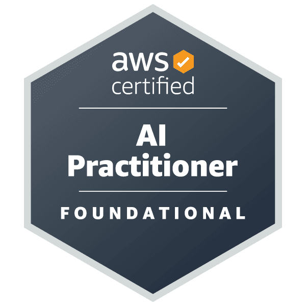 AWS Certified AI Practitioner foundational badge